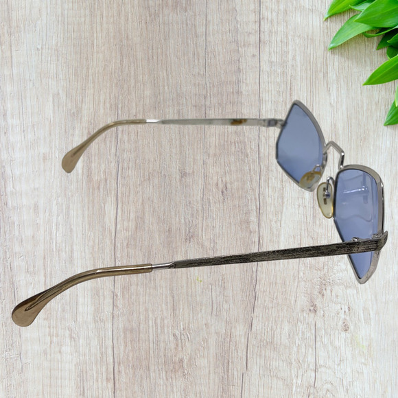Vintage 1960\'s Hampel Germany for Emilio Pucci Mod Sunglasses Blue Lens #6218 main image 4